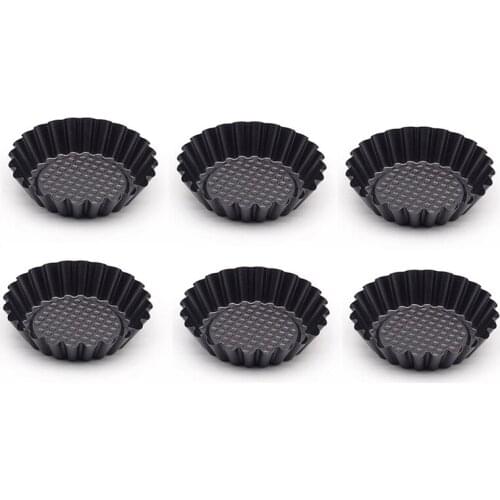 Mini Pie Muffin Cupcake Pans Egg Tart Bakeware Molds Nonstick Bakeware Cooking Molds For Pies, Cheese Cakes-ABUX