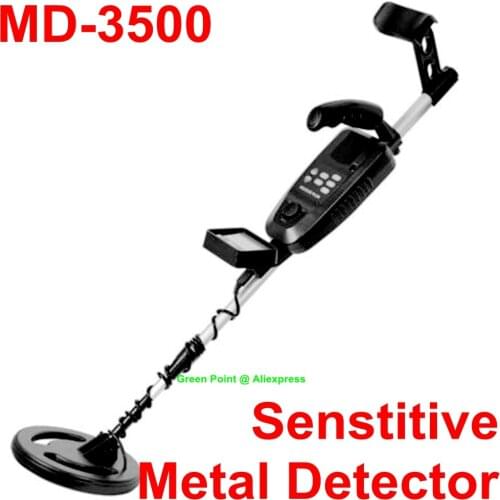 MD-3500 Underground Metal Detector MD3500 Gold Digger Treasure Hunter Sensitive Metal Detector with LCD Display