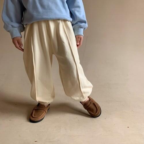 2021 Autumn New Arrival Girls Fashion Cotton Pants Kids Korean Design Trousers Kids Pants