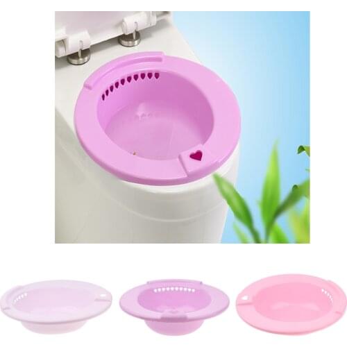Plastic Sitz Bath For Toilet Bowl for Hemorrhoid Maternity Pregnant Puerpera, Avoid Squatting