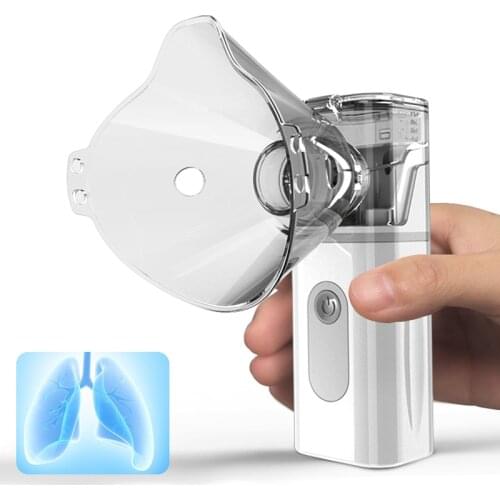 Portable Handheld Inhaler Nebulizer Rechargeable Adult And Children Sprayer Automation Atomizer Ultrasonic Nebulizer Machine