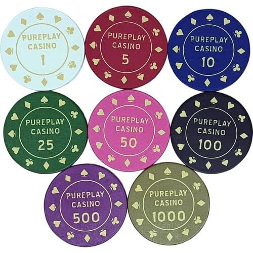 Premium Ascona UV 10g Ceramic High Quality Texas Hold'em Poker Gambling Casino Chip Wholesale