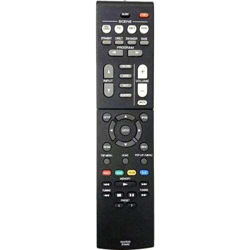 New RAV533 ZP35490 For Yamaha AV Receiver Remote Control RAV531 RX-V479 RX-V579 YHT3920 YHT-4930 YHT-5920BL Replacement