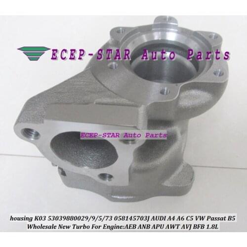 Turbine housing K03 29 53039880029 53039700029 058145703J Turbo For AUDI A4 A6 C5 VW Passat B5 1.8T AEB ANB APU AWT AVJ BFB 1.8L