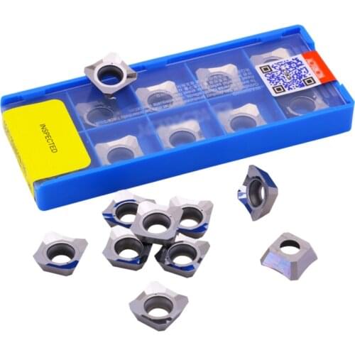 SEHT1204 AFFN X83 H01 Carbide Inserts Aluminum Face Milling Cutter Tools 100% original Blade Lathe Cutter Plate Turning Tool
