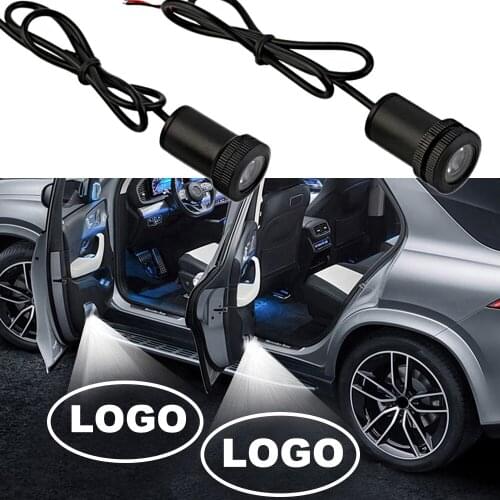 1-10 Pair For Honda Civic Odyssey CRV Fit Accord HRV Crider INSPIRE Vezel Pilot XRV Logo Door Light LED Shadow Ghost Accessories