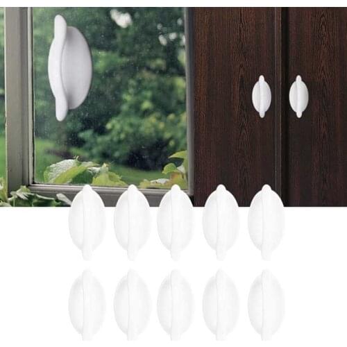10Pcs Self-Stick Door Handle Simple Drawer Pulls for Home Office Wardrobe Window Small Cabinet Knobs