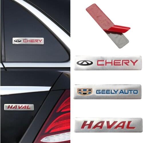 Aluminum Car Badge Sticker Rear Trunk Body Styling Decor Decal for Hyundai Solaris Accent I20 I30 IX25 IX35 Tucson Elant