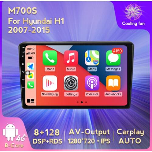 MEKEDE Android system 6G+128G Car Multimedia DVD player for Hyundai H1 Grand Starex 2007-2015 Radio audio WIFI GPS