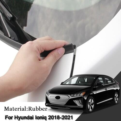 DIY Car Seal Strip Windshied Spoiler Filler Protect Edge Weatherstrip Strip Sticker Auto Accessories For Hyundai Ioniq 2018-2021
