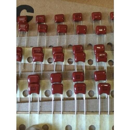 CBB metal film capacitor, 103J 100V, pin 5MM, original box with 103J 100V, 10N