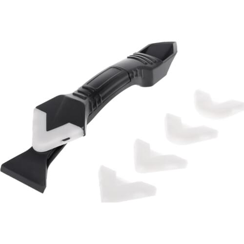 DIY 3 In 1 Sealant Angle Scraper Silicone Trowel Grout Caulk Corner Remover Tool
