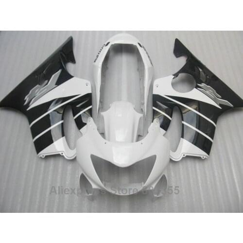 For Honda CBR600 F4 Fairings 1999 2000 99 00 ( white black + blue circle ) cbr 600 fairing kit +7gifts ll12