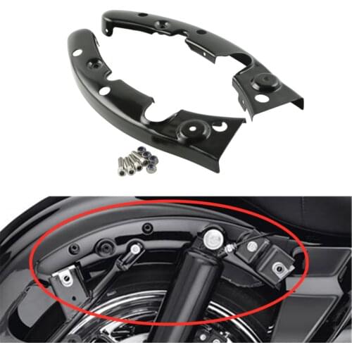 Motorcycle Rear Fender Strut Covers For Harley Touring CVO FLHR FLTR FLHX Road King Electra Street Glide Ultra FLTRU 2009-2013