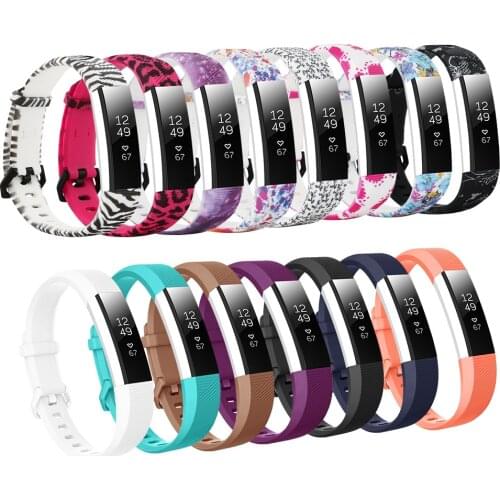 Baaletc For Fitbit Alta hr Wristband Bracelet Silicone Watch Band Straps For Fitbit Alta hr / Alta Bandje Small and Large Size