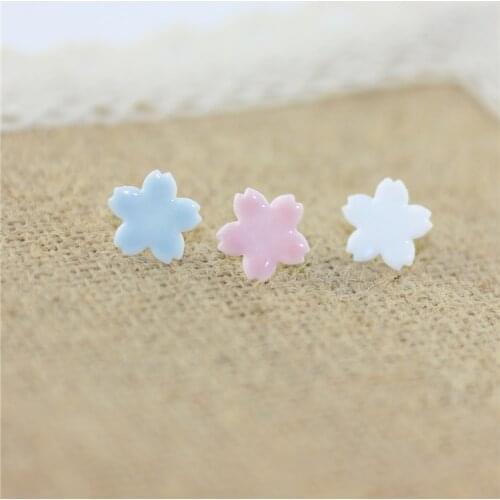 Miredo jewelry wholesale fashion stud ceramic earrings flower stud vintage earring anime for women #1197