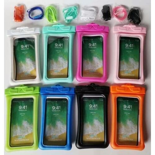 Floating Waterproof Bag Shower Swimming Phone Pouch Is Suitable For Mobile Phones Within 7.3 Inch New upgrade