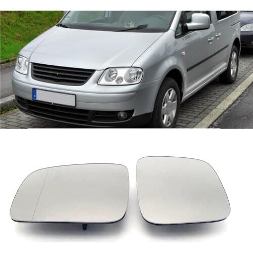 Heated Mirror Glass For VW Caddy 2004 2005 2006 2007 2008 2009 2010 2011 Car-Styling Heated Wing Side Rear Mirror GlASS