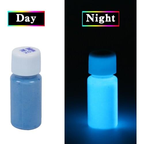 Luminous Paint Glow in the Dark Fluorescent Paint 20g Dark Blue for Party Nail Decoration Art Supplies Phosphor Acrylic Paint