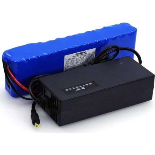 LiitoKala 48V 5.2ah 13s2p High Power 18650 Battery Electric Vehicle Electric Motorcycle DIY Battery 48v BMS Protection+ Charger