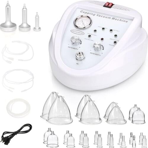 Mychway vacuum cup therapy breast butt enlargement beauty Machine