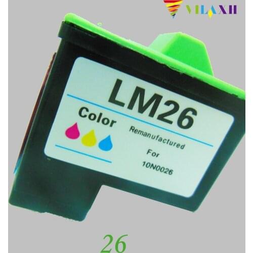 Vilaxh For Lexmark 26 Color Ink Cartridge For Lexmark z617 i3 Z13 Z23 Z25 Z33 Z35 Z513 Z515 Z603 Z605 Z611 Z615 Z645 X2250 X74