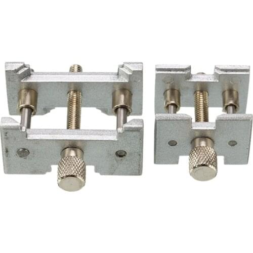2pcs/Set Metal Watch Movement Holder Fixed Base Multi Function For Watchmaker Watch Clamp Watches Repair Tools Accessories
