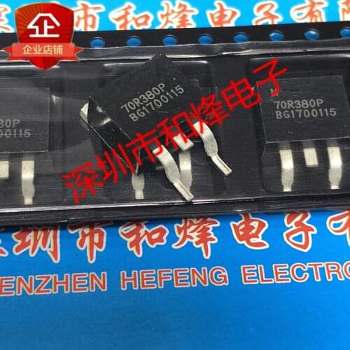 10PCS 70R380P MME70R380P TO-263 750V 11A 100% New&original