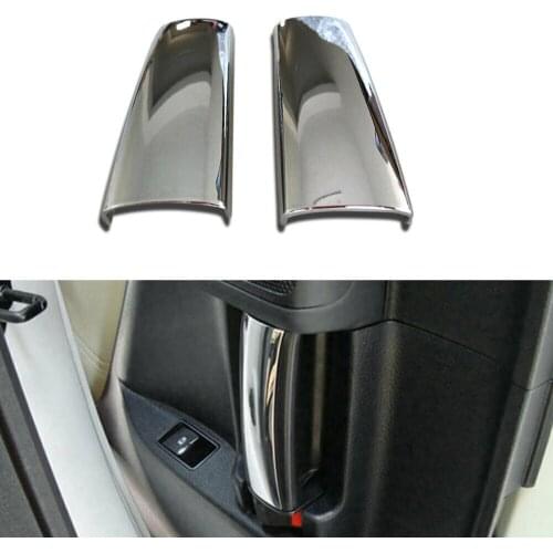 2pcs ABS Chrome Car Interior Door Handle Cover Trim For Toyota Alphard Vellfire