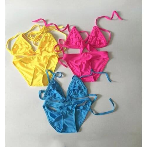 2020 New Girl Bikini Swimsuit Two Pieces Childrens Swimwear Beautiful Swim Suits Children Bikini Sets Bathing Suit