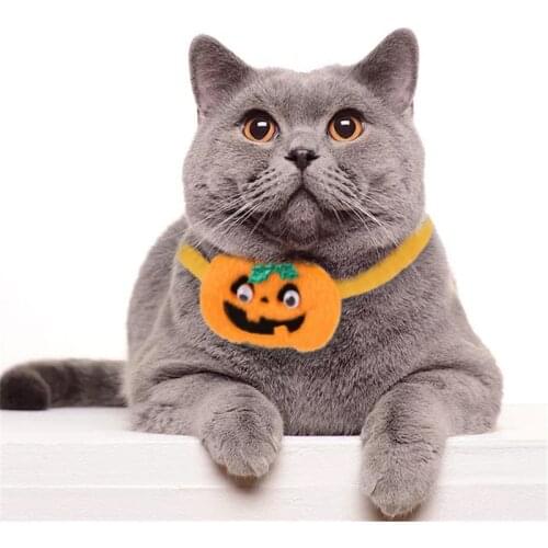 Pet accessories dog collar cat Korea velvet Christmas Halloween necklace