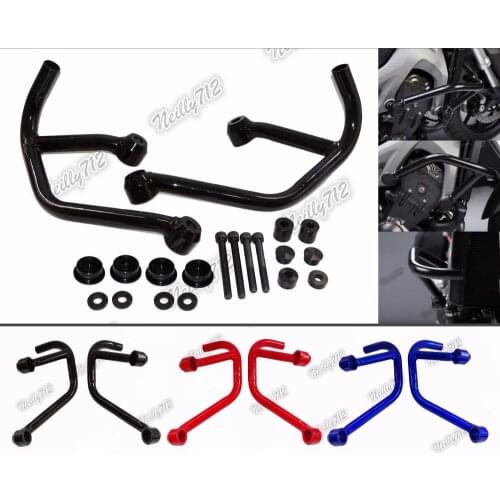Motorcycle Parts Engine Bumper Guard Crash Bars Protector Steel For 2014 2015 2016 YAMAHA MT-09 Tracer FZ-09 MT09 RN29