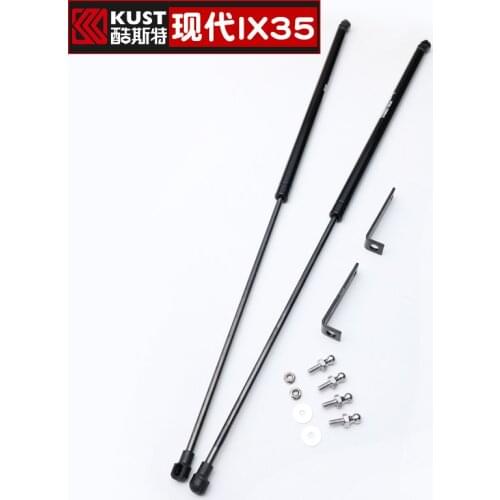 For Hyundai IX35 2018 2019 High-quality stainless steel Engine Cover Support Rod Hydraulic Hood Car Style Accessories 2pcs/set