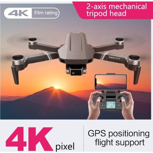 F4 GPS Drone with 5G WiFi FPV 2-axis Gimbal 4K Dual Camera Profesional Brushless RC Quadcopter Dron Helicopter Toy VS SG906 Pro