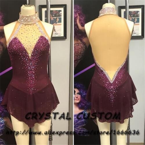 Custom-Made Figure Skating Dress Adult New Brand Figure Skating Dresses For Competition DR4801