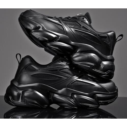 Summer New Couples Running Shoes Breathable Mesh Chunky Shoes High Quality Antiskid Wear-resistant Sneakers Zaparillas Hombre