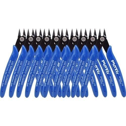 Pliers Wire Cutters DIY Diagonal Pliers Plato Multitool Electrical Wire Cable Cutters Insulating Rubber Handle Hand Tools