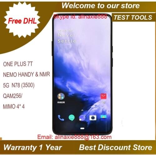 Free shipping DHL + 5G Oneplus 7 pro 5G Nemo handy & Nmr Handsets + Support 5G /5CA.. & VOLTE testing