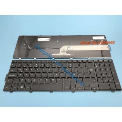 New Latin Spanish keyboard For Dell Inspiron 15 3000 5000 3541 3542 3543 5542 5545 5547 17-5000 Latin Keyboard No Backlit
