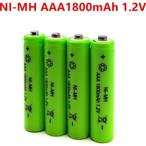 15 OR 18PCS /Lot High Energy 1.2V 1800mAh Ni-MH AAA Rechargeable Battery, Toy Battery, Alarm Clock Battery