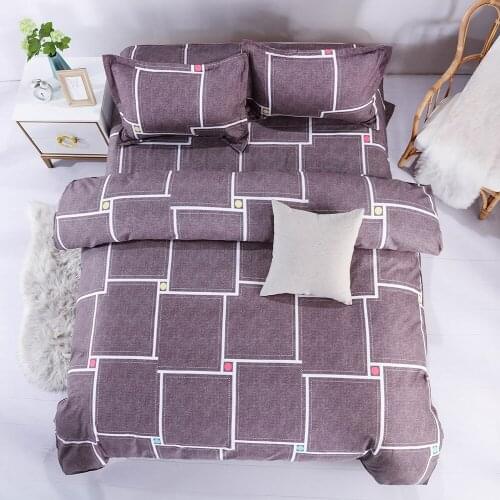 Duvet Cover Wholesale Customize Durable And Faction Cotton Simple Bedding Set 4pcs