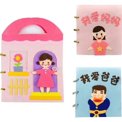 Soft Cloth Baby Development Learning Book Education Toy