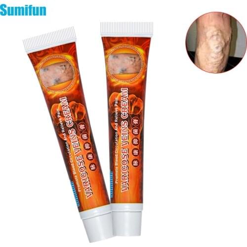 Sumifun 1pcs For Varicose Veins Treatment Vasculitis Phlebitis Spider Cream Chinese Herbal Medicine Ointment 100% Herbal Cream