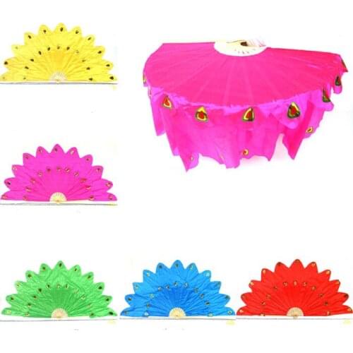 14-Ribs Right-Hand Tai Chi Kung Fu performance sports dancing fitness peacock phoenix bamboo fan