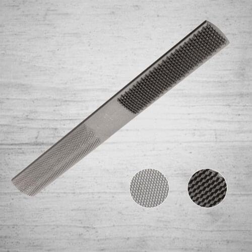 1pcs 4 in 1 Wood File Carbon Steel Rasp File 200mm Mahogany DIY File Flat Half Round Wooden File Woodworking Abrasive Tool