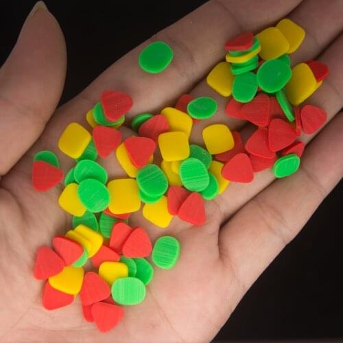 Irregular Circle Triangle Square Polymer Clay Slices Shape Sprinkles For Slime Filling Epoxy DIY Filler Decoration Accessories