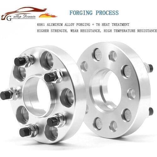 Gallop Domain 2PCS 5x108 CB:63.3mm Aluminum alloy CNC higher forge wheel spacers adapters suit for Volvo Universal Series