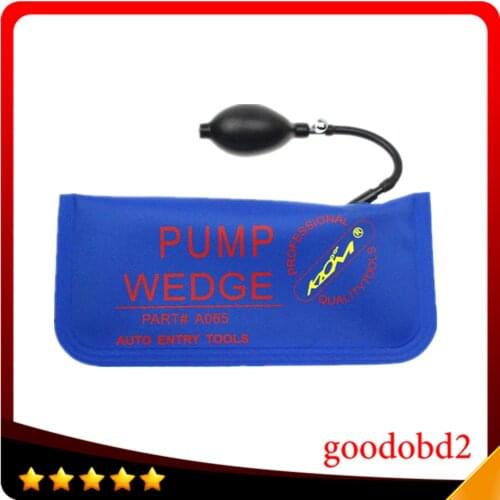 Promotio! KLOM Big Size 28CM*12CM Air Pump Wedge Blue Locksmith Tools Car Opener Auto Entry Lockout Supplies car window tool