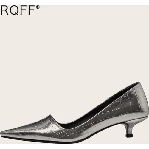 RQFF Low-heeled Shoes
