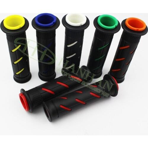 Universal 7/8'' 22MM CNC Motorcycle handle grips racing handlebar grip for Honda kawasaki Yamaha Suzuki Ducati Hyosung BMW